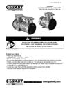ROA & RAA Series Vacuum Pumps and Compressors Operation & Maintenance Manual